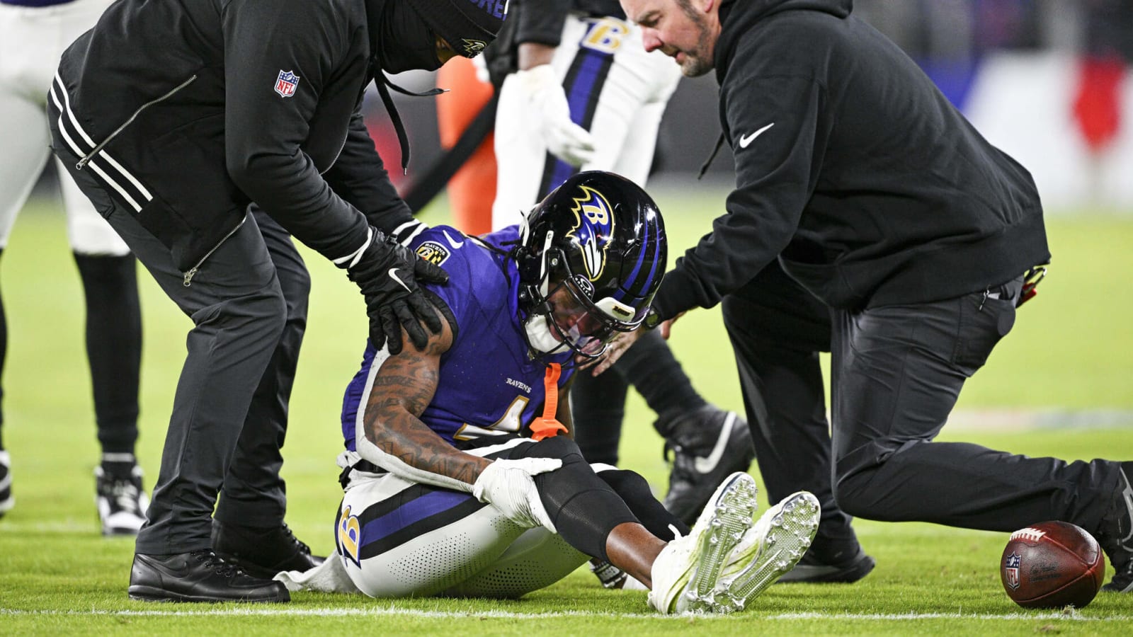 Report reveals extent of Zay Flowers’ knee injury