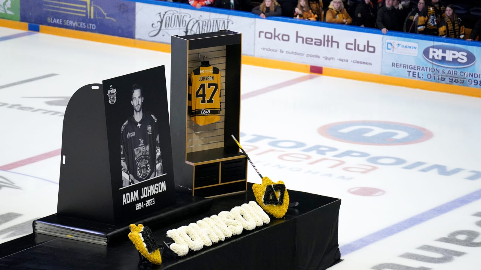 Nottingham Panthers to retire Adam Johnson's number later this season