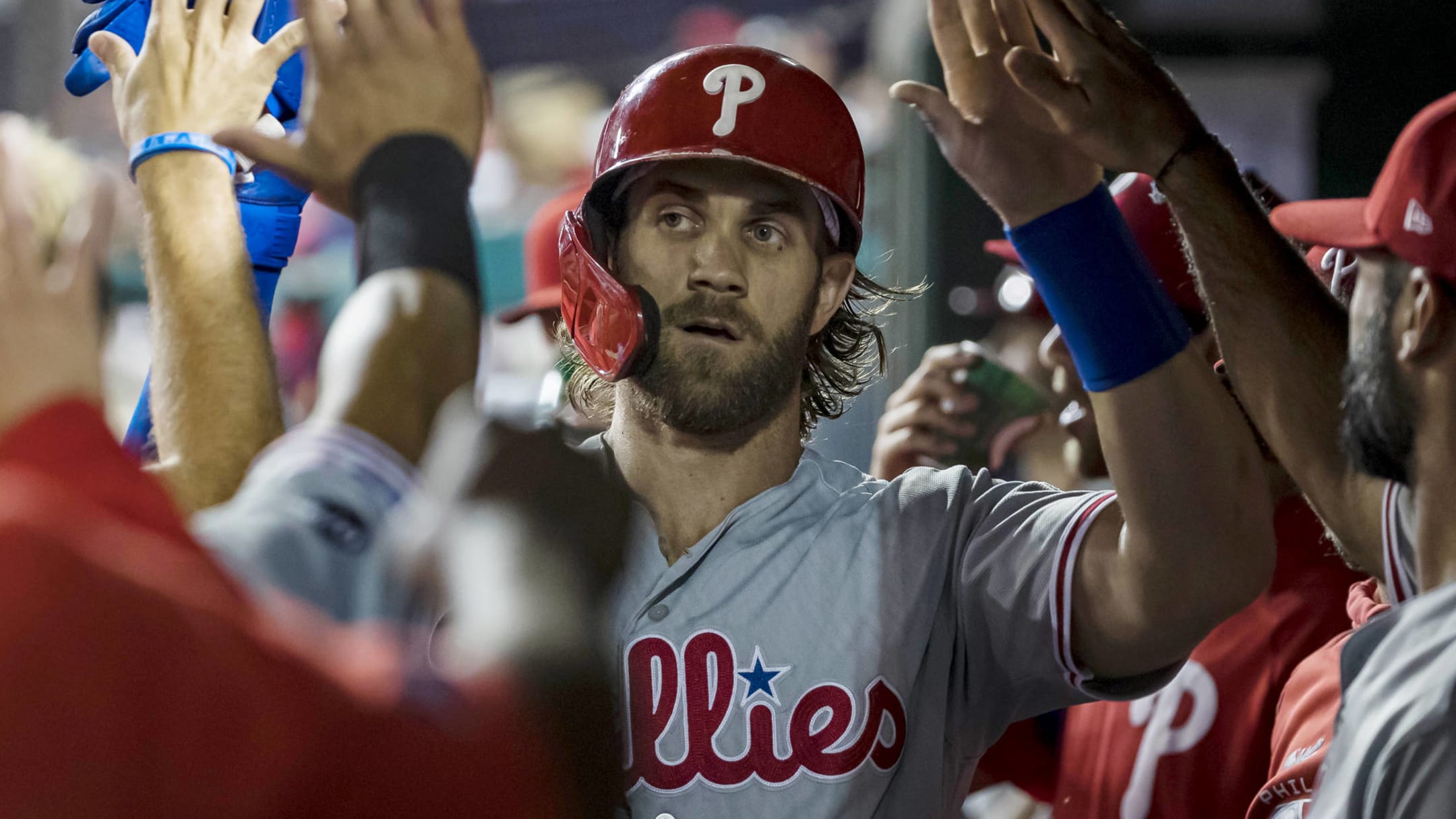 Phillies' Bryce Harper: Yankees cheated out of pennant, Aaron