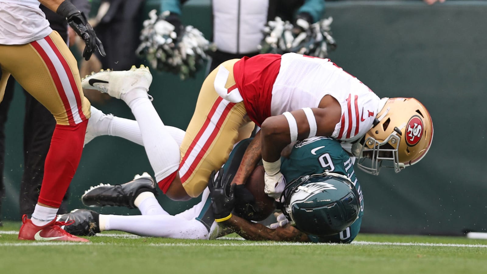 49ers miss major opportunity to challenge crucial DeVonta Smith catch