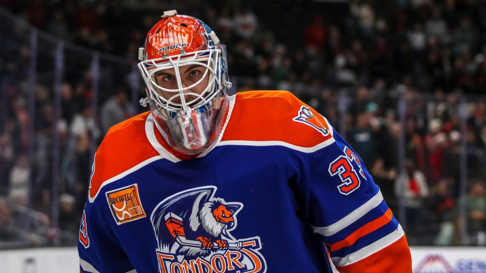 Oilers sign former second-round goalie to one-year extension