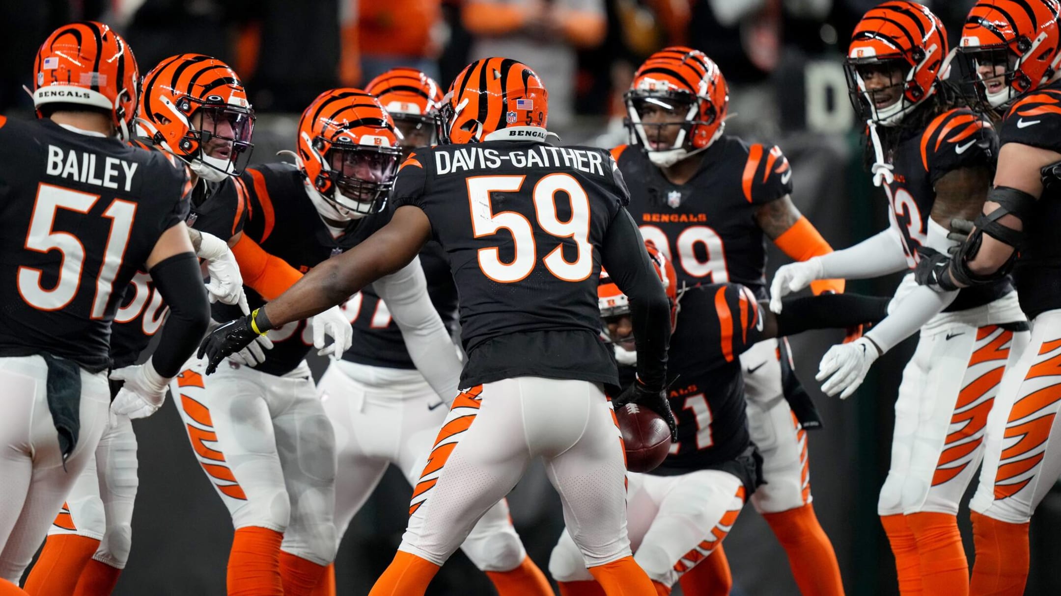 NFL playoffs: Bengals' Hubbard in 'right place at right time' on 98-yard TD  vs. Ravens 