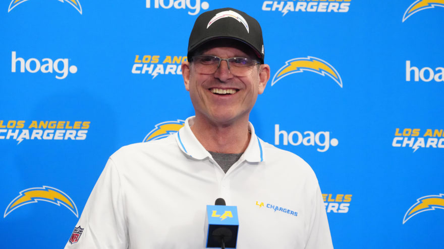 Chargers' Jim Harbaugh channels Bill Walsh with Joe Alt pick