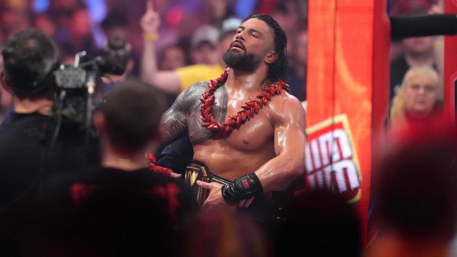 Roman Reigns breaks silence after receiving Ula Fala from The Rock following Tribal Combat win on Raw Netflix premiere
