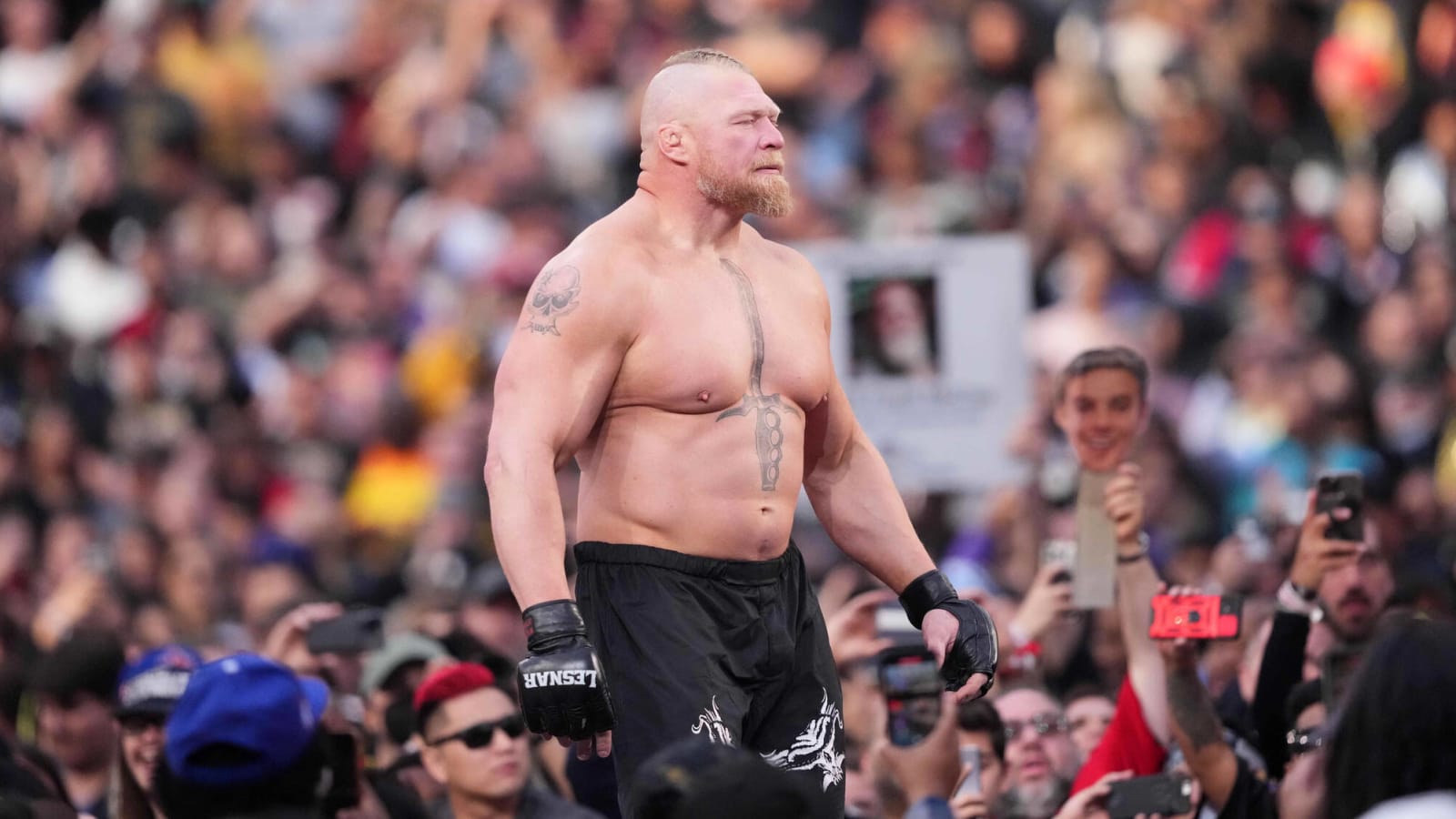 Brock Lesnar Brutally Attacks Cody Rhodes On 4/3 WWE RAW