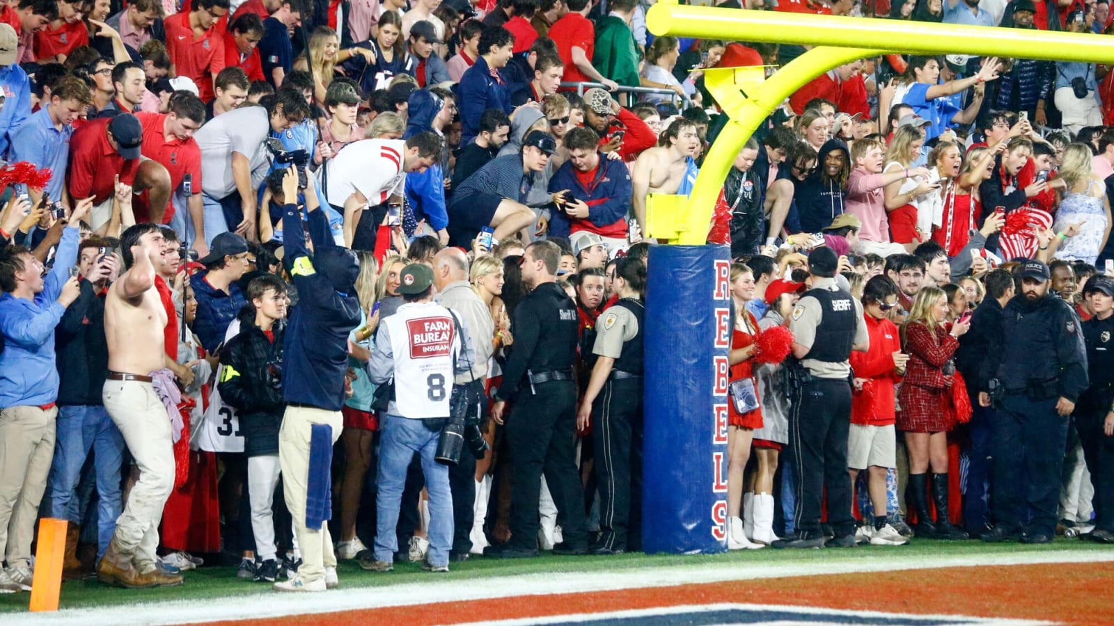SEC announces punishments for LSU, Ole Miss over fan incidents