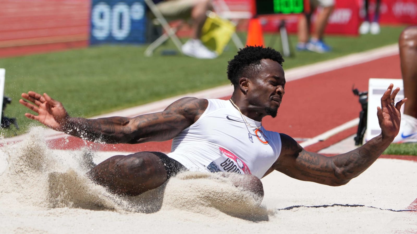 Bears wideout Marquise Goodwin fails to qualify for Tokyo Olympics