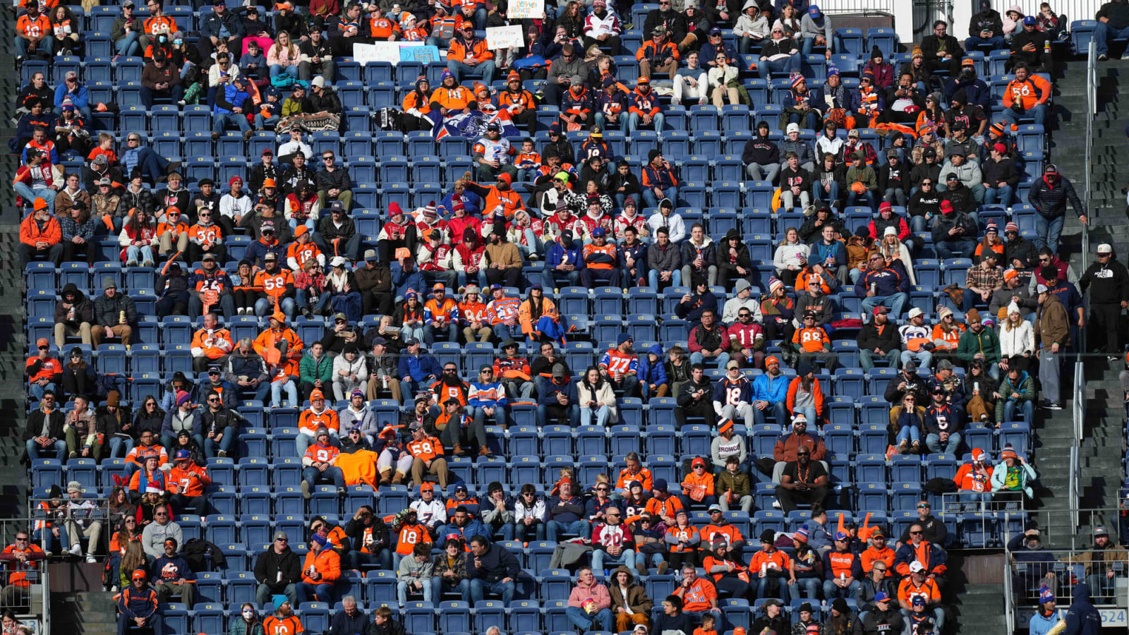 Broncos fans send message to ownership as attendance plummets