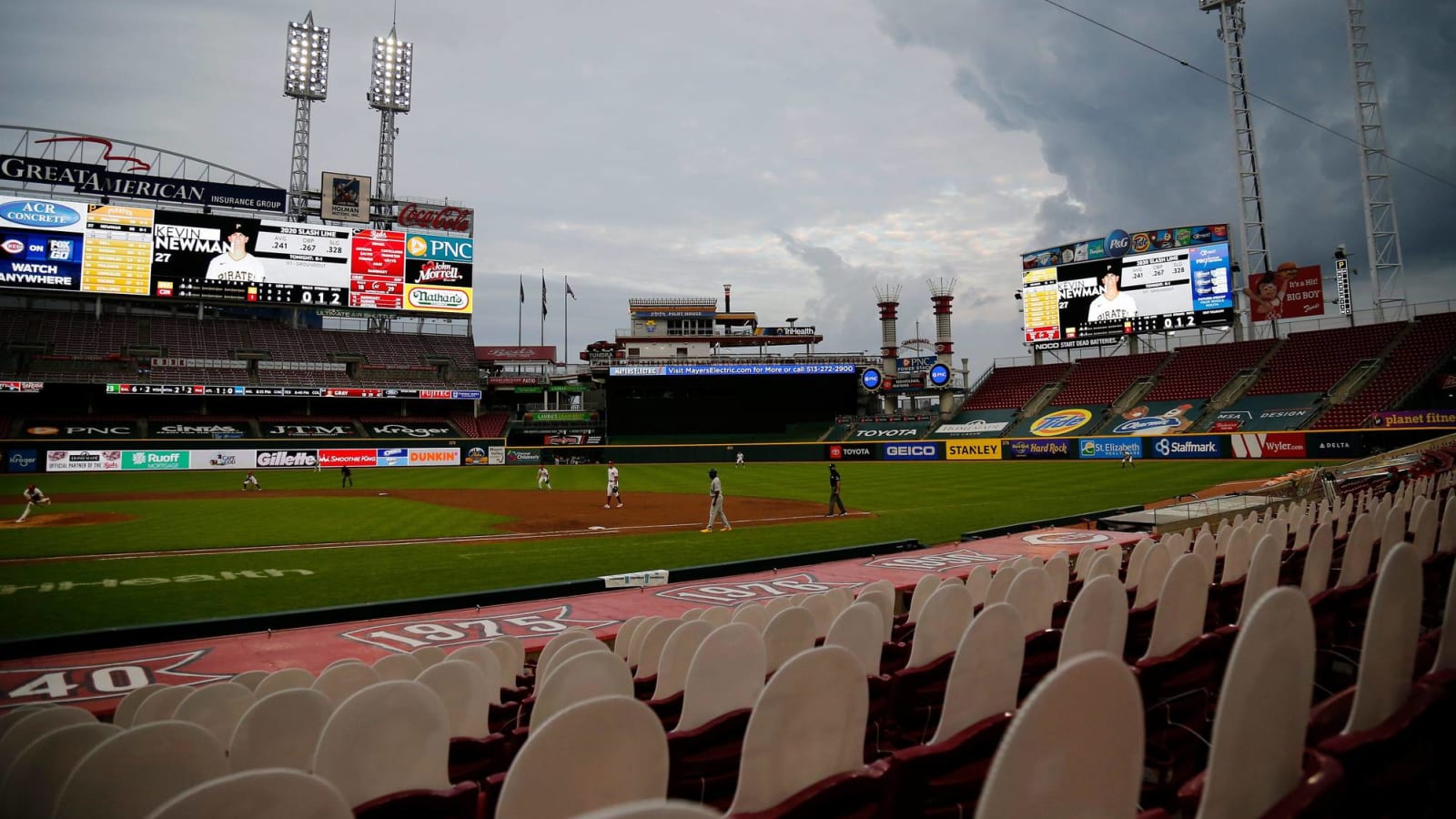 Indians, Reds to allow fans at roughly 30% capacity