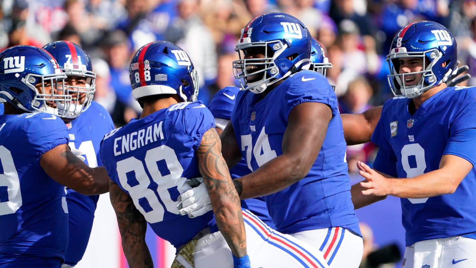 Giants place T Matt Peart on IR with torn ACL