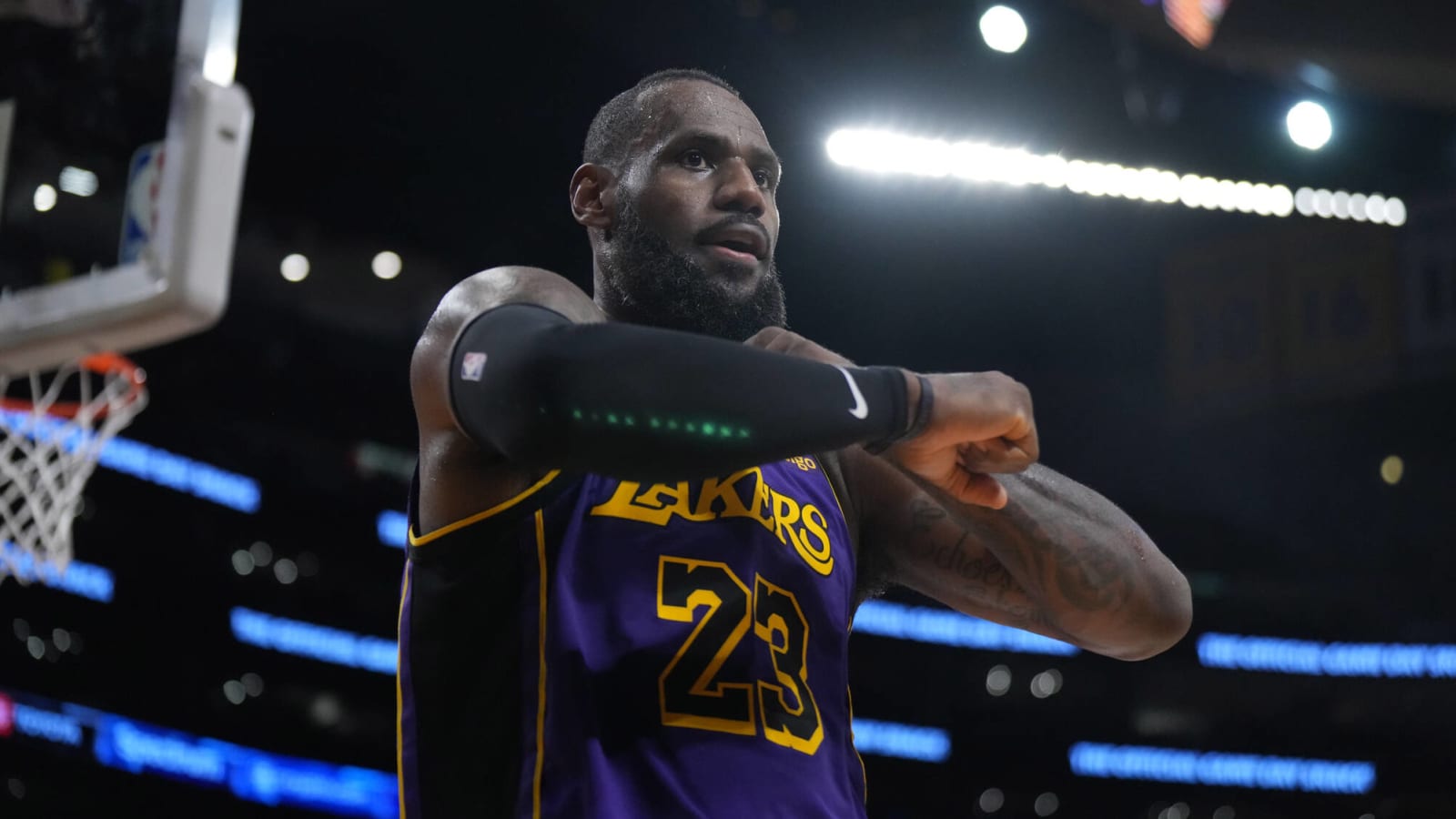 LeBron James shares his mom's emotional message about the family's success