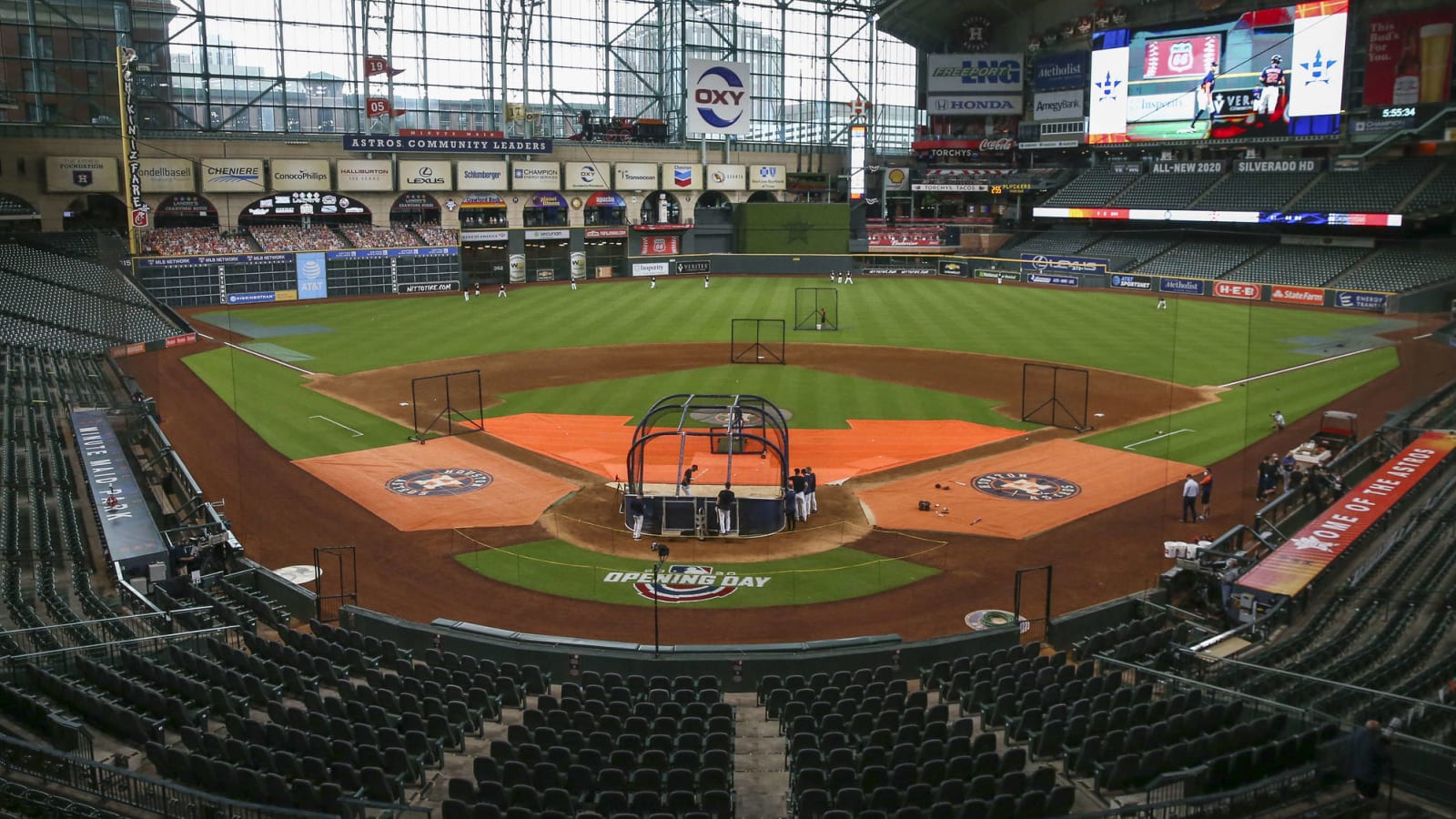 Angels-Astros game postponed due to Hurricane Laura 