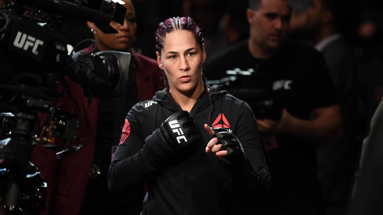 Watch: Jessica Eye will still fight despite missing weight, scary weigh-in moment 