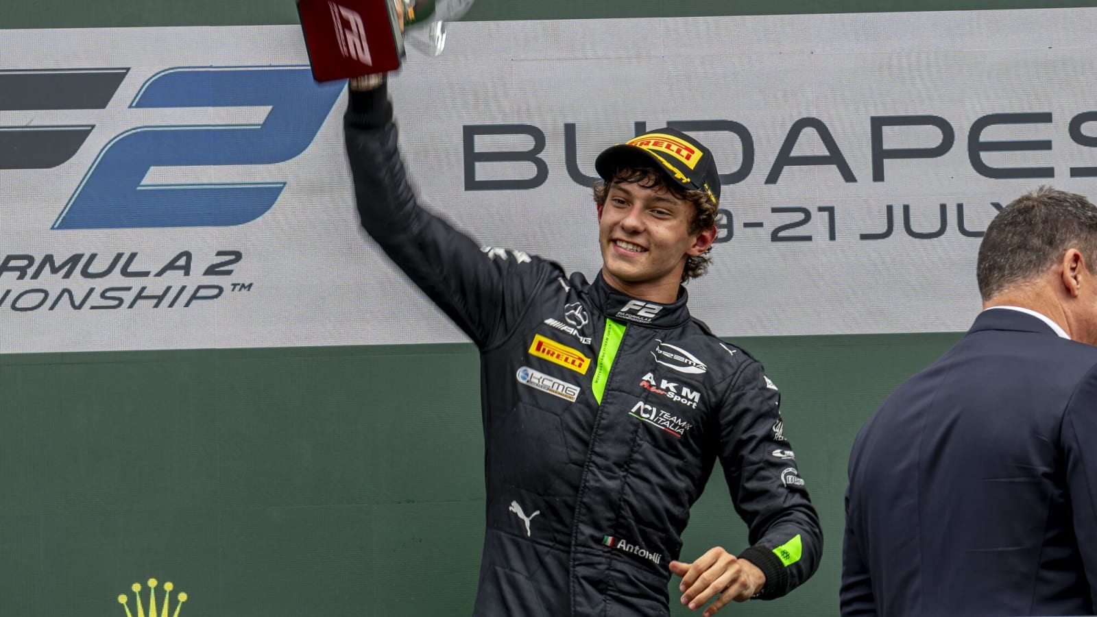 Andrea Kimi Antonelli considers himself ‘lucky’ experiencing Lewis Hamilton’ sensational win in Silverstone