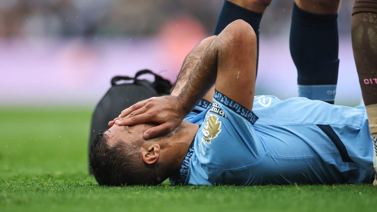 Rodri injury: Man City midfielder ‘set for long absence’ after withdrawing during Arsenal draw