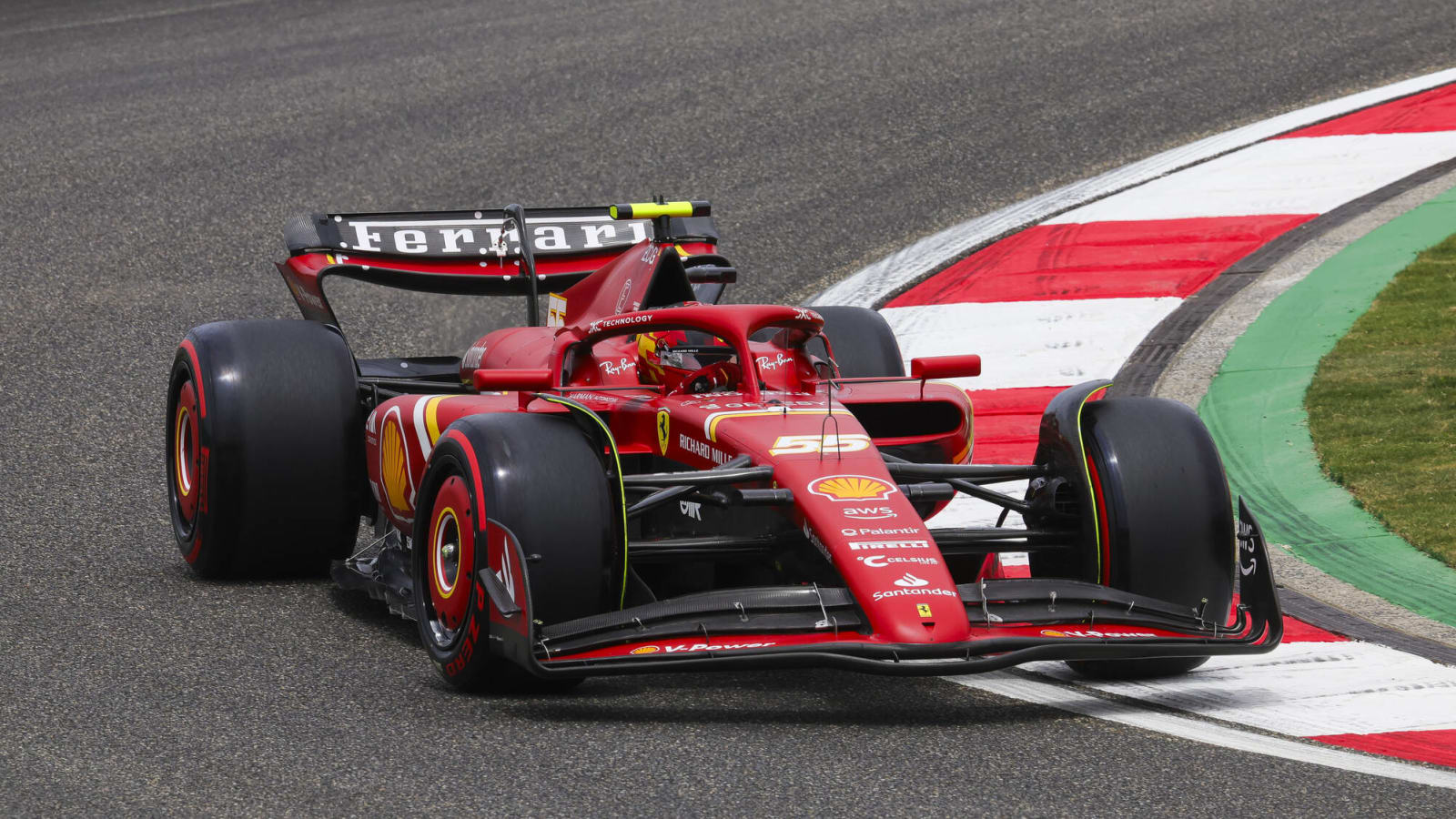 Carlos Sainz claims Ferrari can fight for Sprint win in ‘dry conditions’ after wet Sprint Qualifying