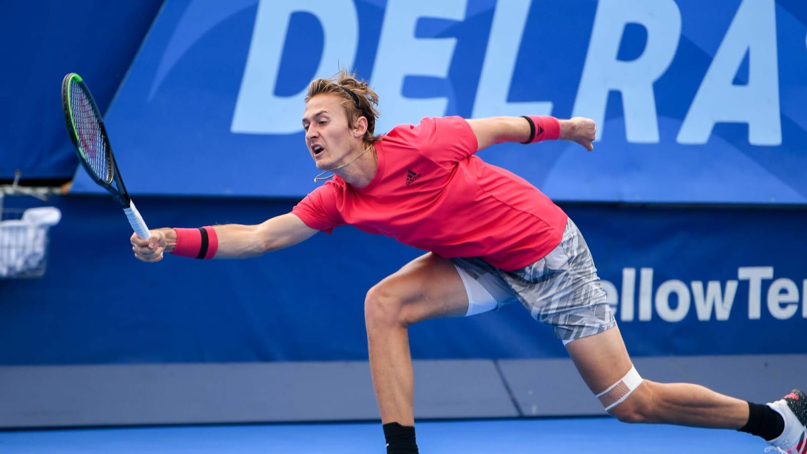 Watch: Sebastian Korda retires in Dubai against Andrey Rublev as the Russian seals a spot in the semifinals against Alexander Bublik