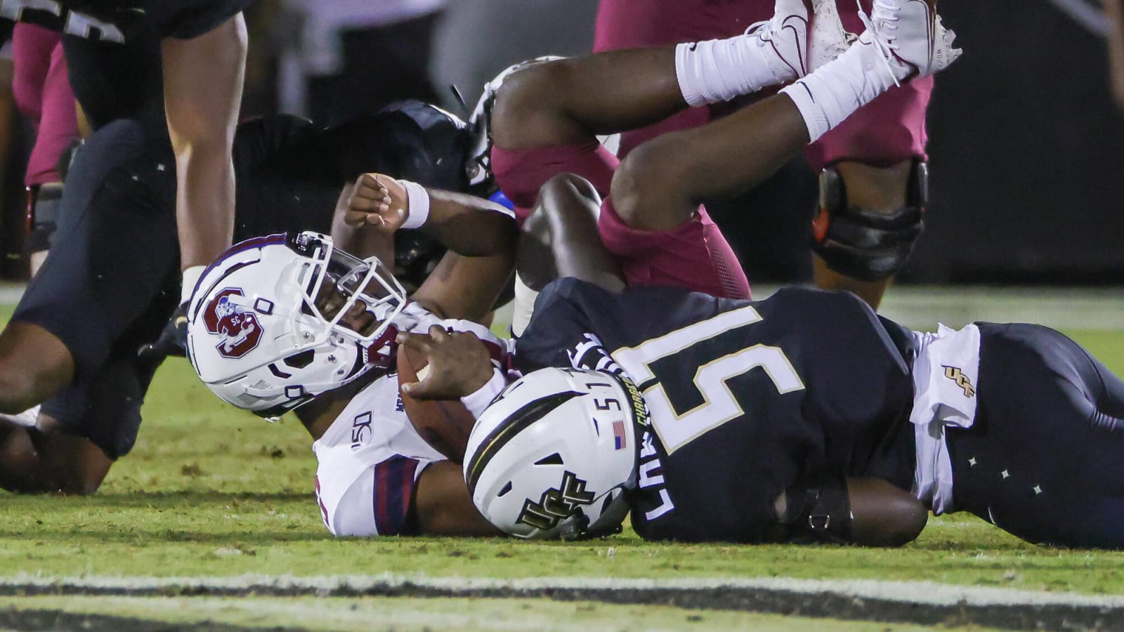 Watch: South Carolina State punter commits ridiculous blunder