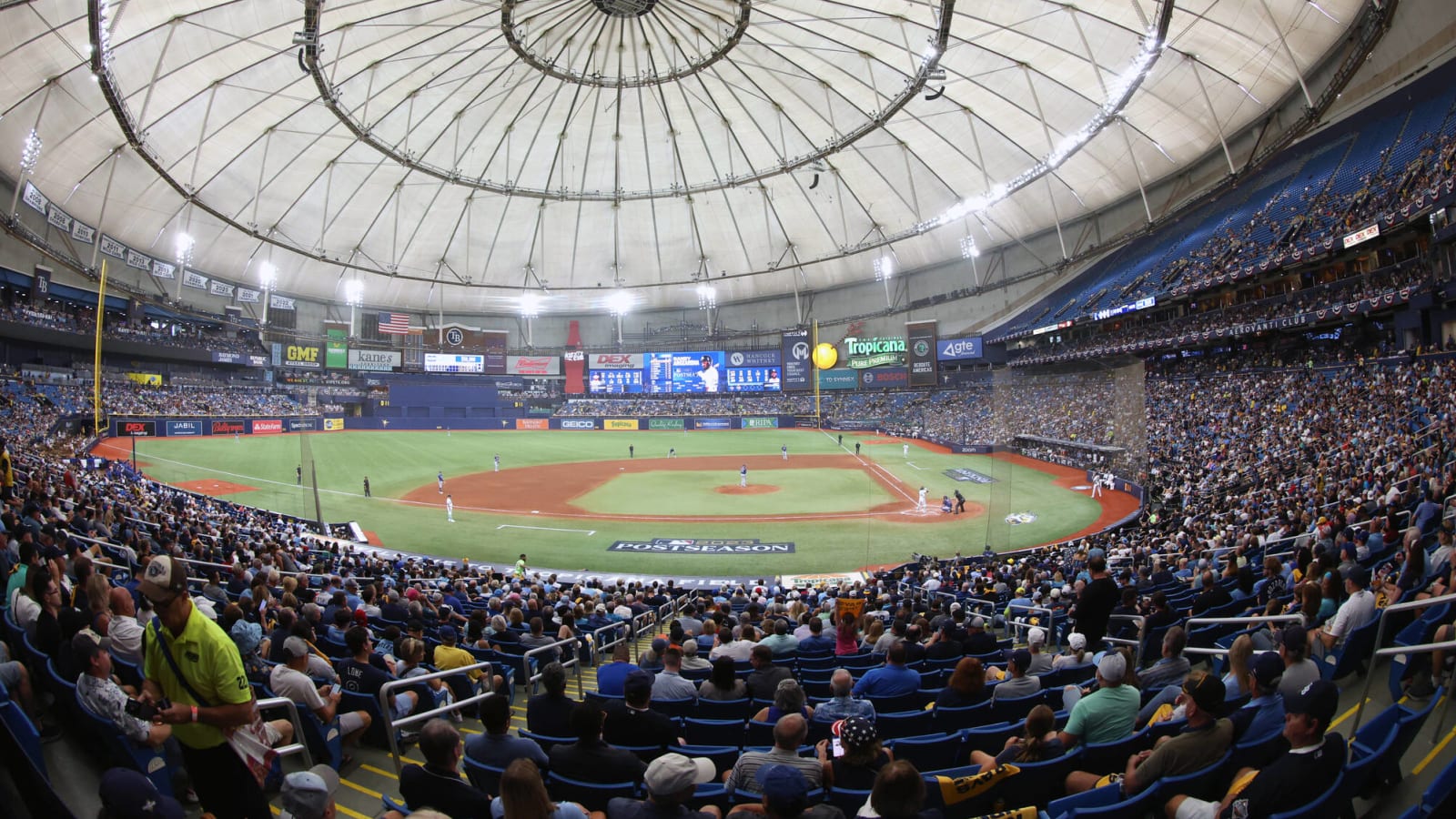 Rays had historically small crowd for AL wild-card opener