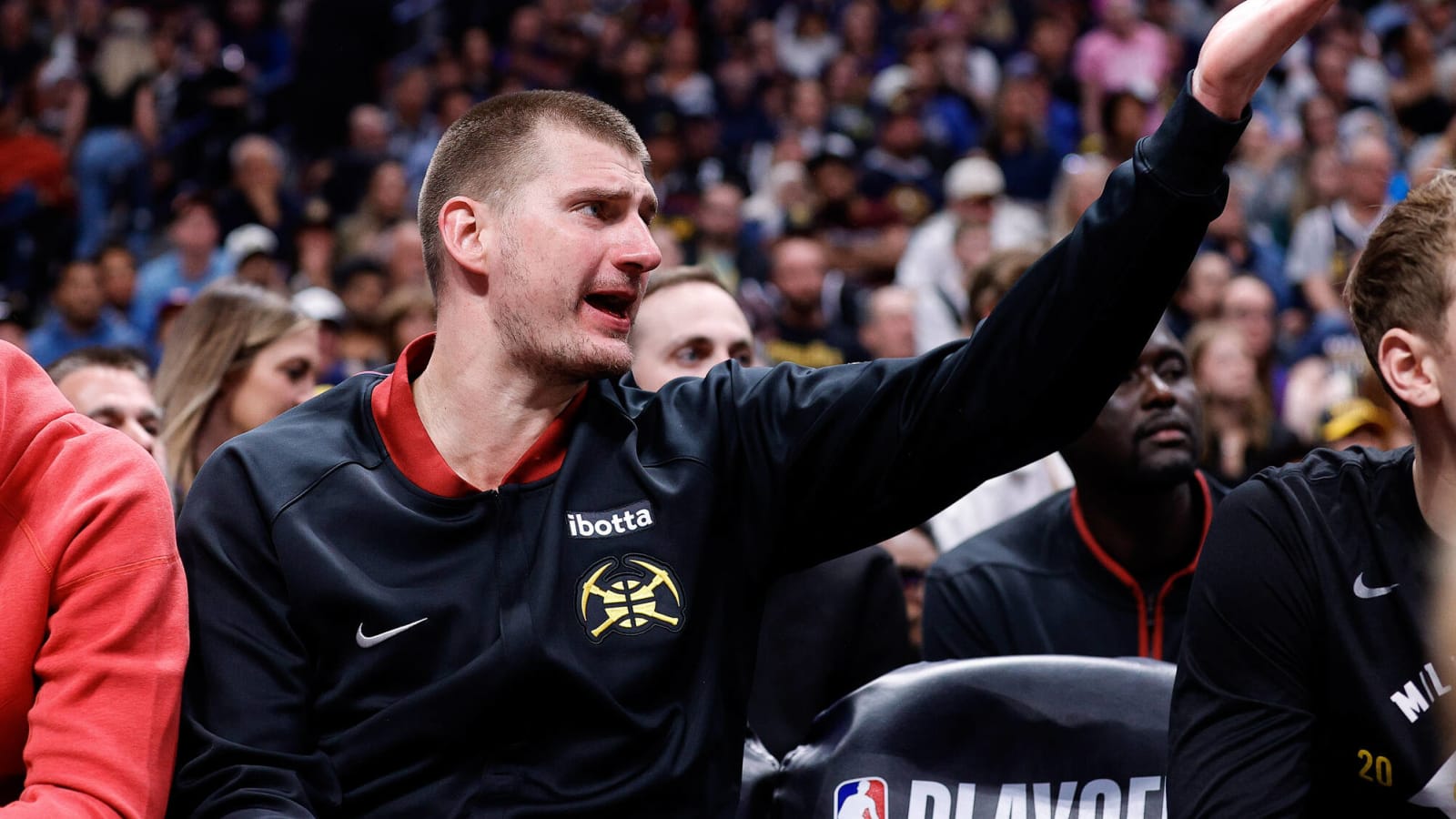 Nikola Jokic Reacts To Nuggets Trailing 2-0 Against Timberwolves