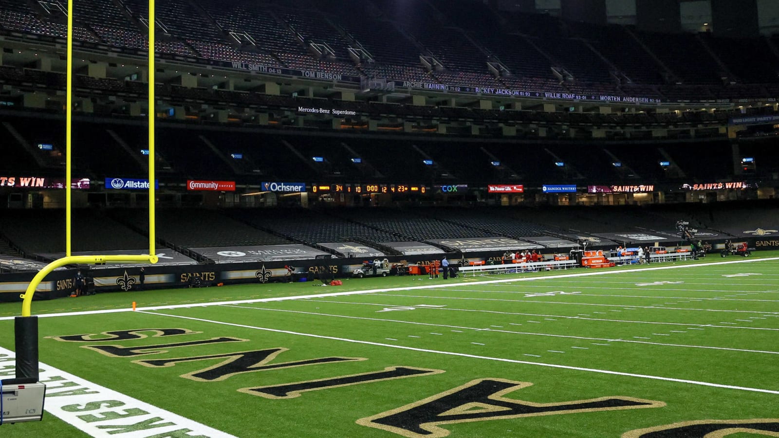 Caesars Superdome to host full capacity Saints games this season