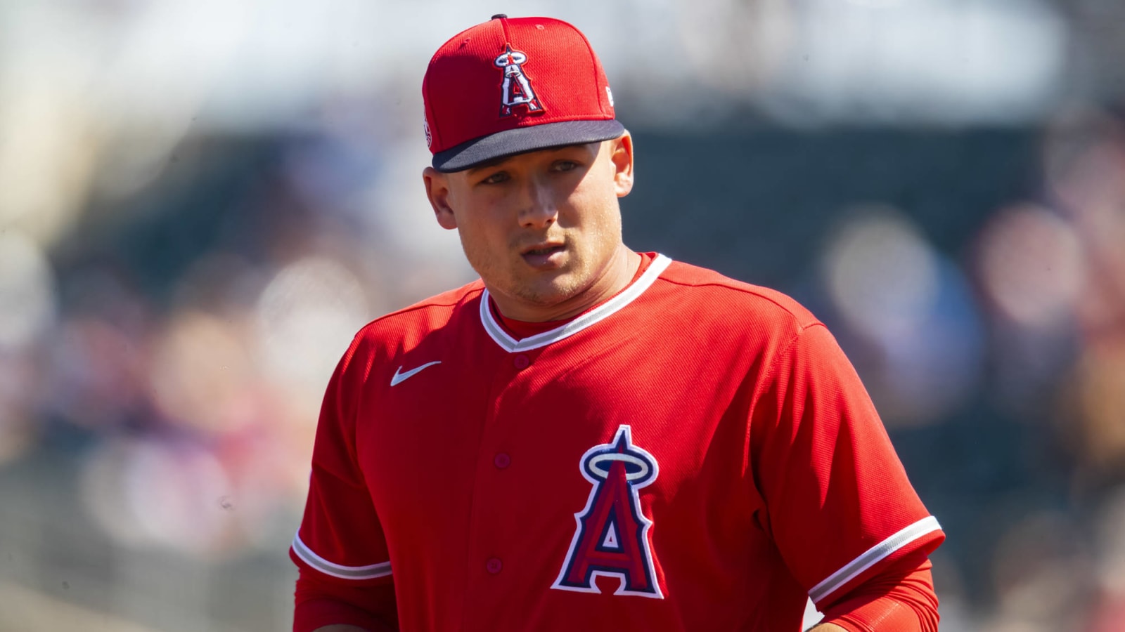 Angels move Matt Thaiss from corner IF to catcher