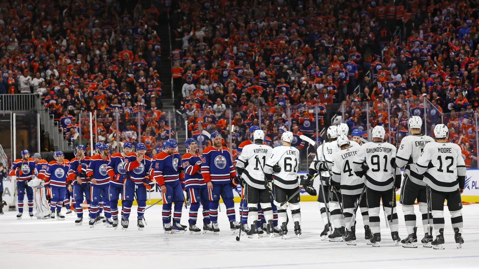Every year the series gets shorter, Oilers send the Kings home in Game 5