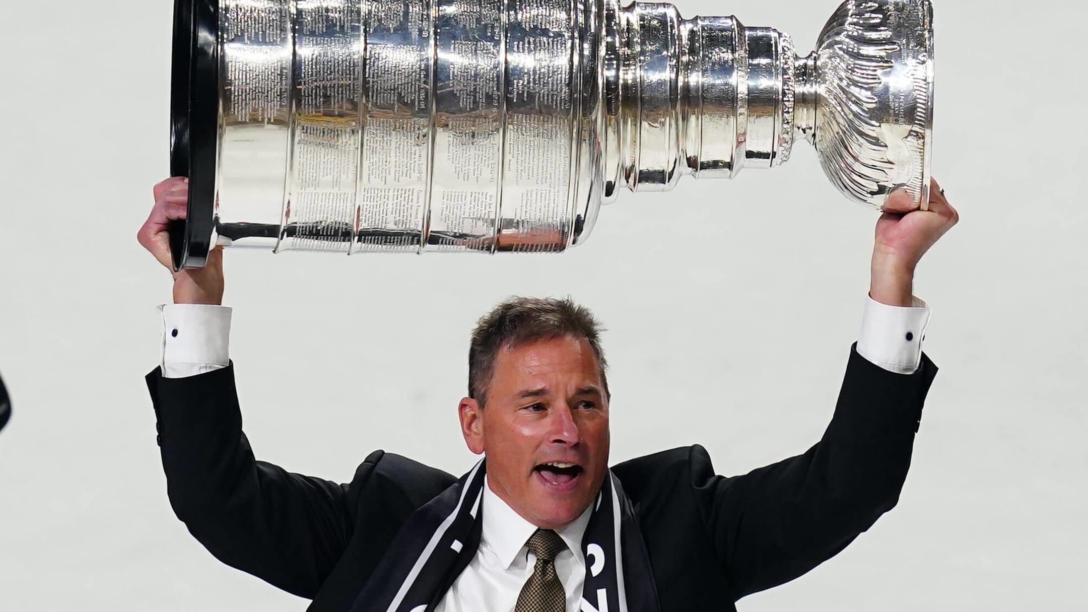 Bruce Cassidy and Jonathan Marchessault on their Stanley Cup