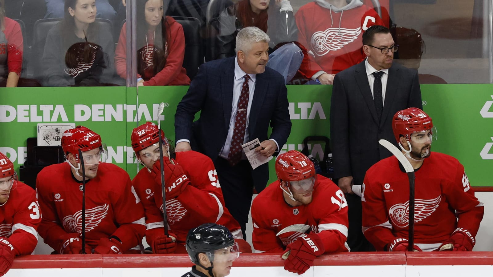 Mechanical Red Wings in Need of Realignment