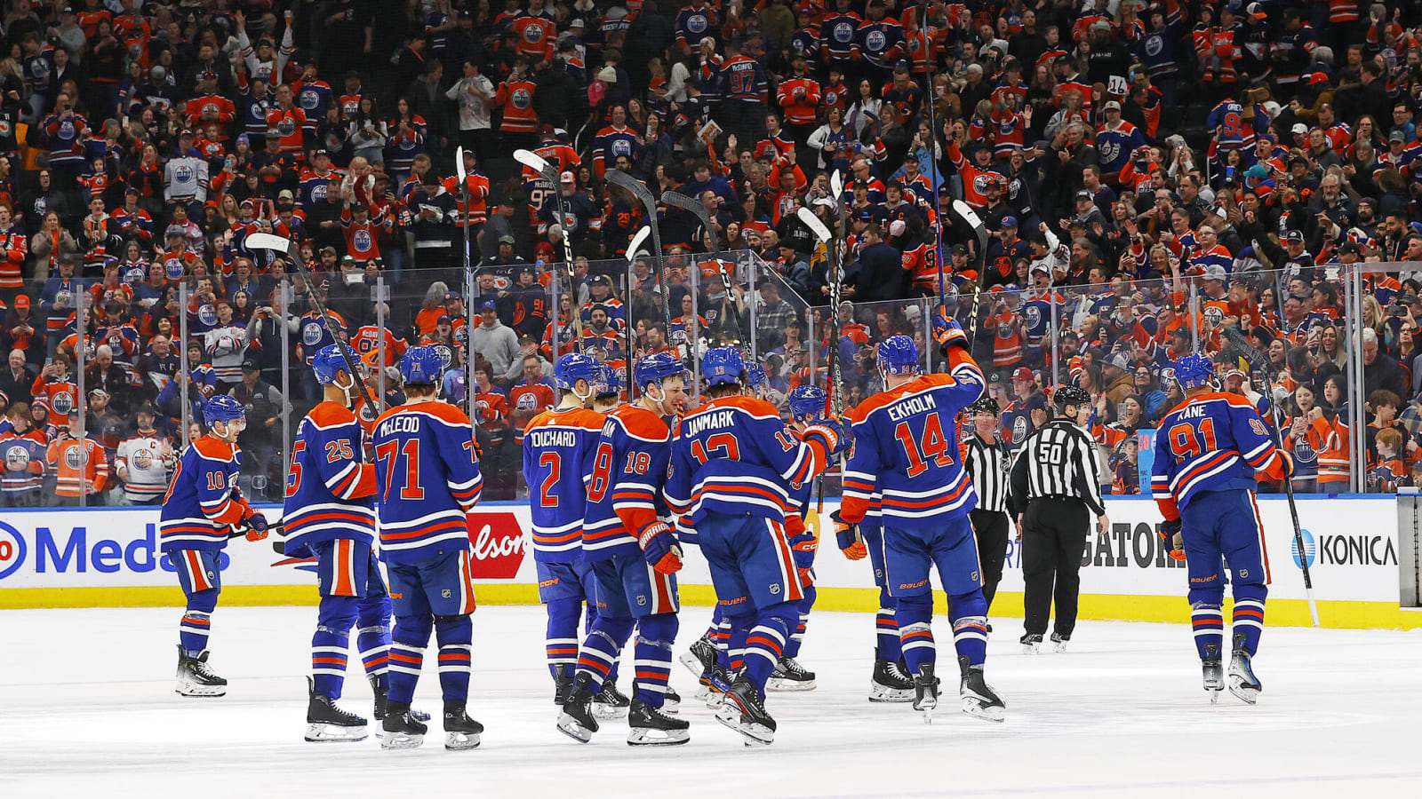 Oilers winning streak reaches 16 games