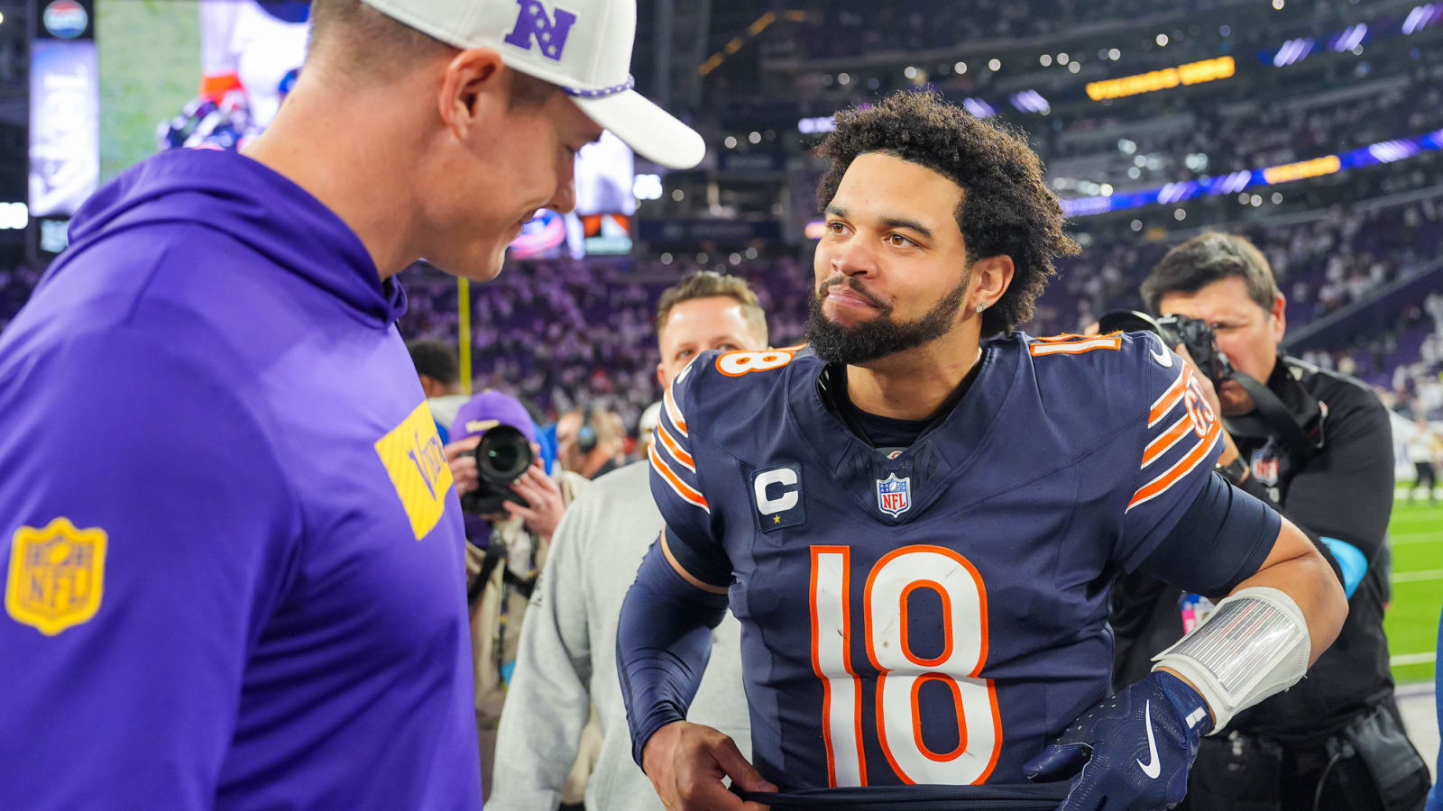 Caleb Williams looked ‘defeated’ after taking beating against Vikings