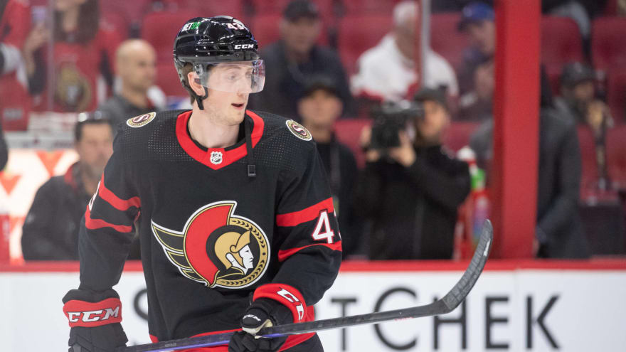 Senators recall second-round pick