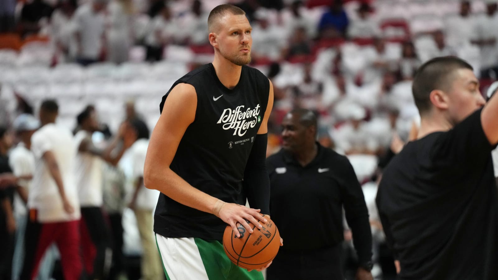 Boston Celtics: Kristaps Porzingis Sends Encouraging Message Amid Troubling Injury News Vs. Miami Heat