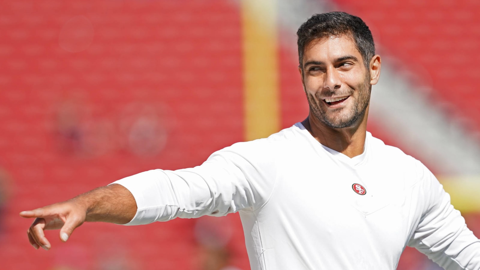 49ers' Jimmy Garoppolo to be '100 percent' for Colts game?