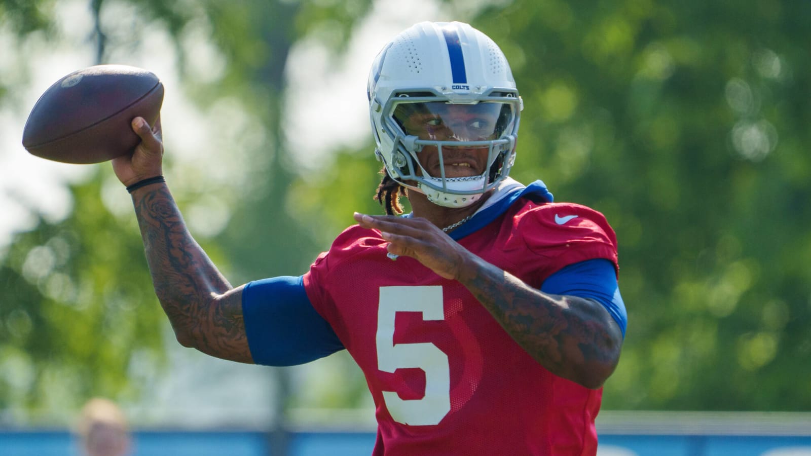 Colts make big move with rookie QB