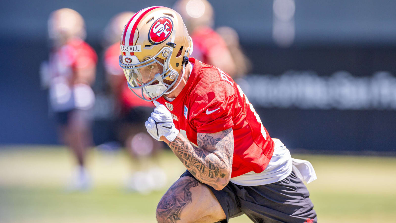 NFLPA Rookie Premiere offers glimpse of Ricky Pearsall in full 49ers uniform