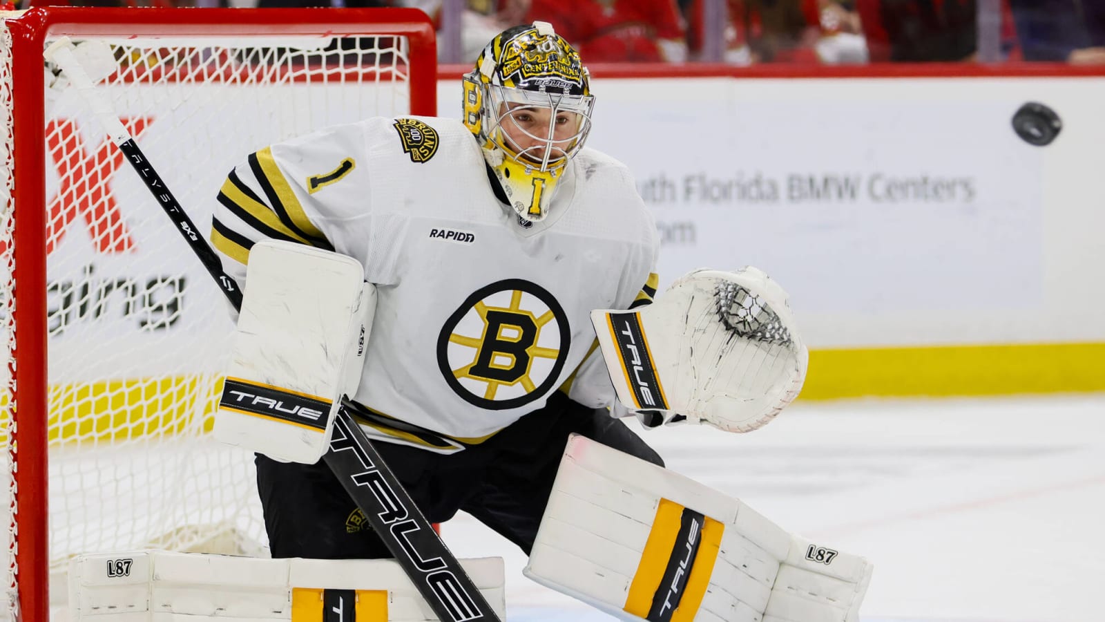 Jeremy Swayman Keeps His Promise, Bruins Fight On Against Panthers