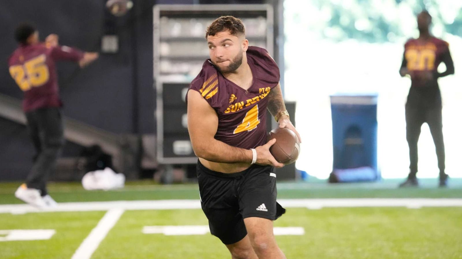 ASU Cam Skattebo 40-time revealed in private NFL workout