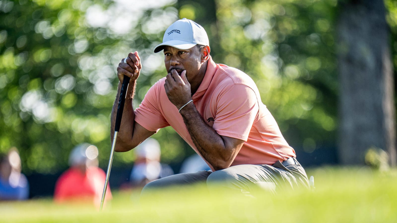 Tiger Woods has up-and-down first round at PGA Championship
