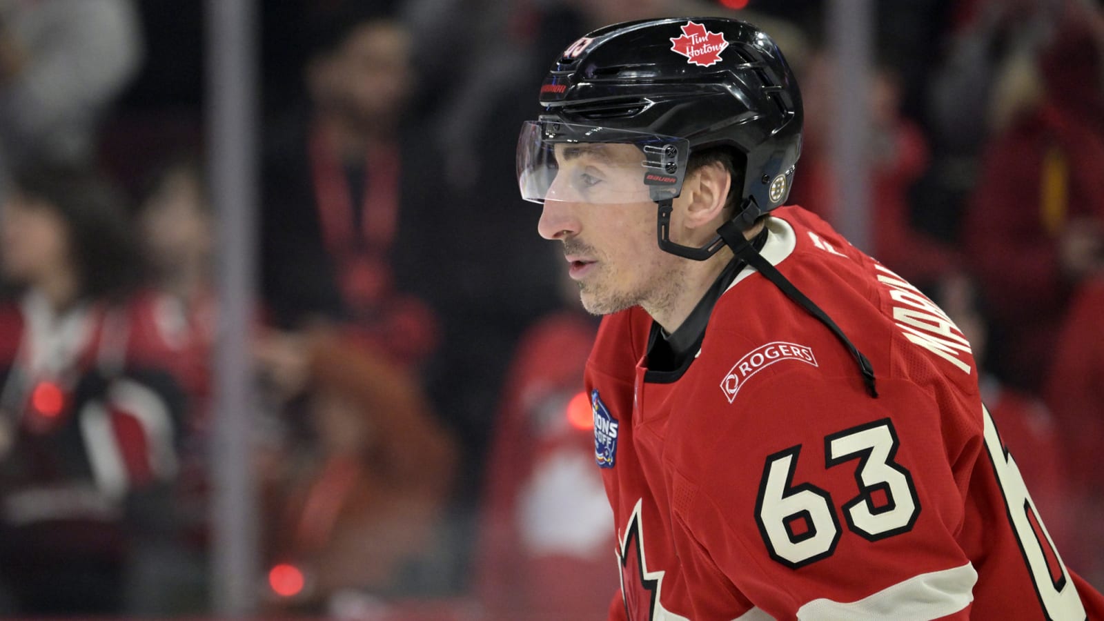 Brad Marchand and Jack Eichel Share Their Thoughts on Playing at TD Garden In front of an American Crowd