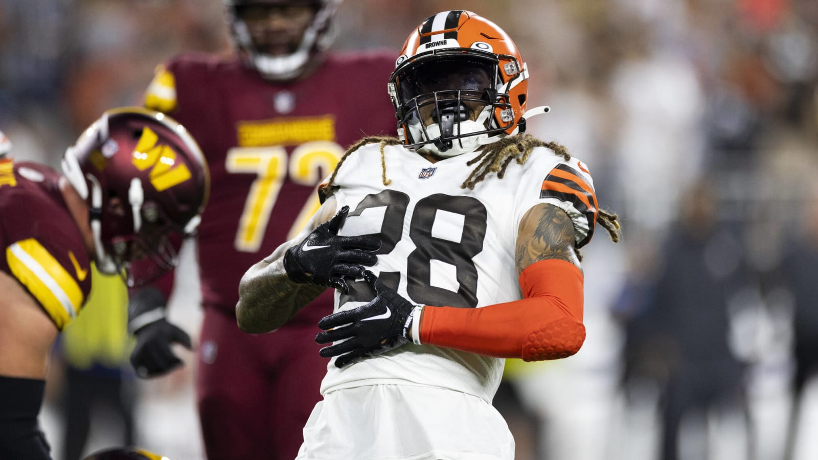 Watch: Browns Player Wipes Backside with Terrible Towel after Win Over Steelers