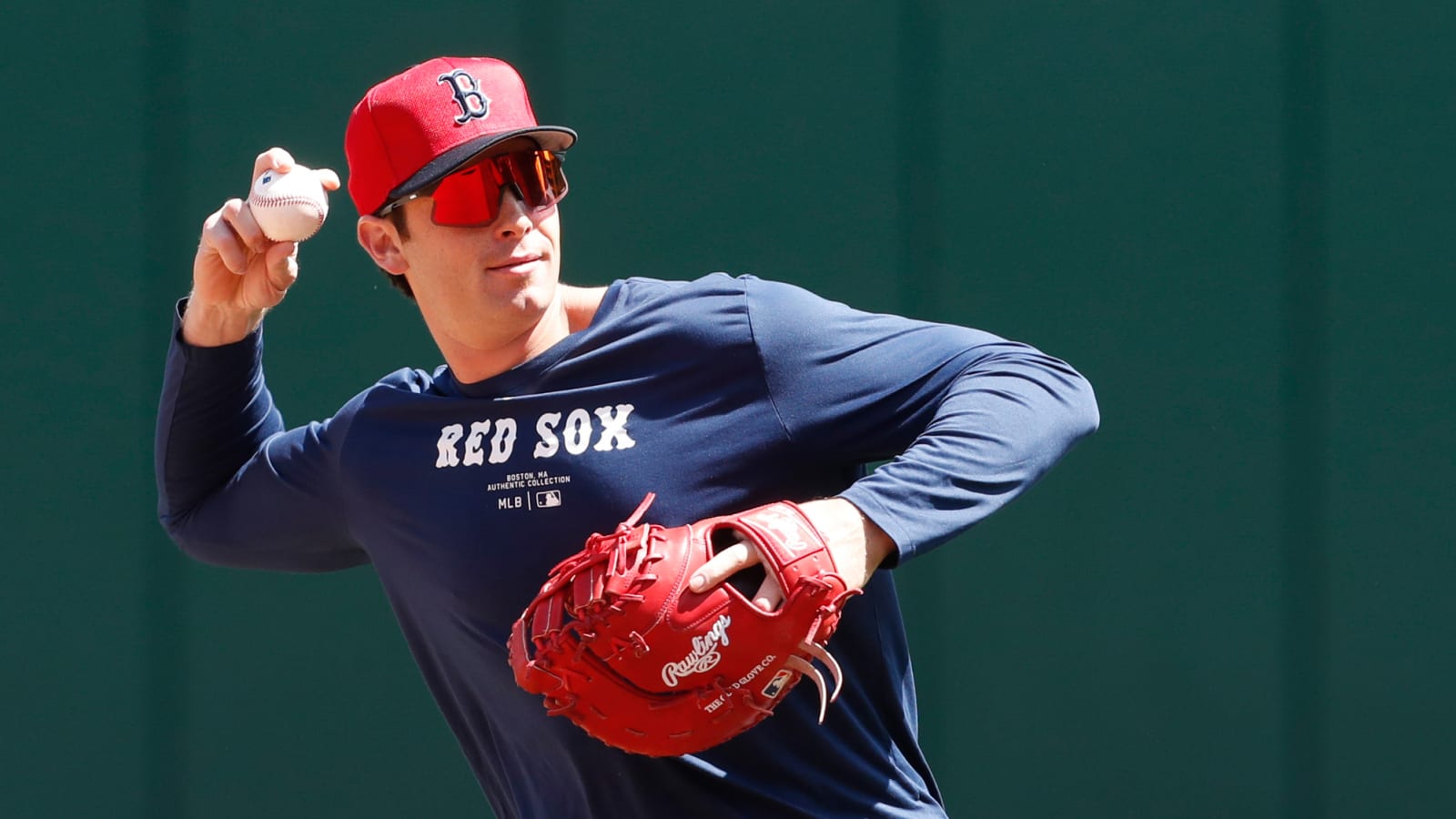 Red Sox receive positive news on injured 1B