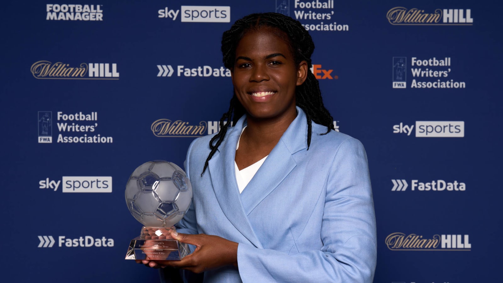 IN PHOTOS: Bunny Shaw Rejoices with Player of the Year Award 2024