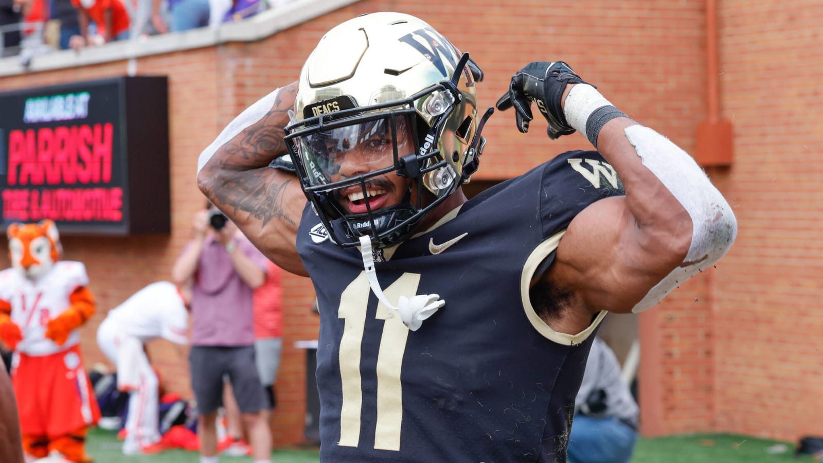 Wake Forest loses top weapon to injury on first day of practice
