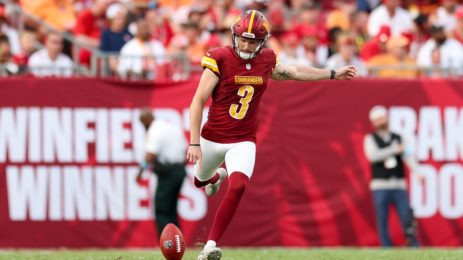 Commanders Cut Kicker After Struggles vs. Bucs