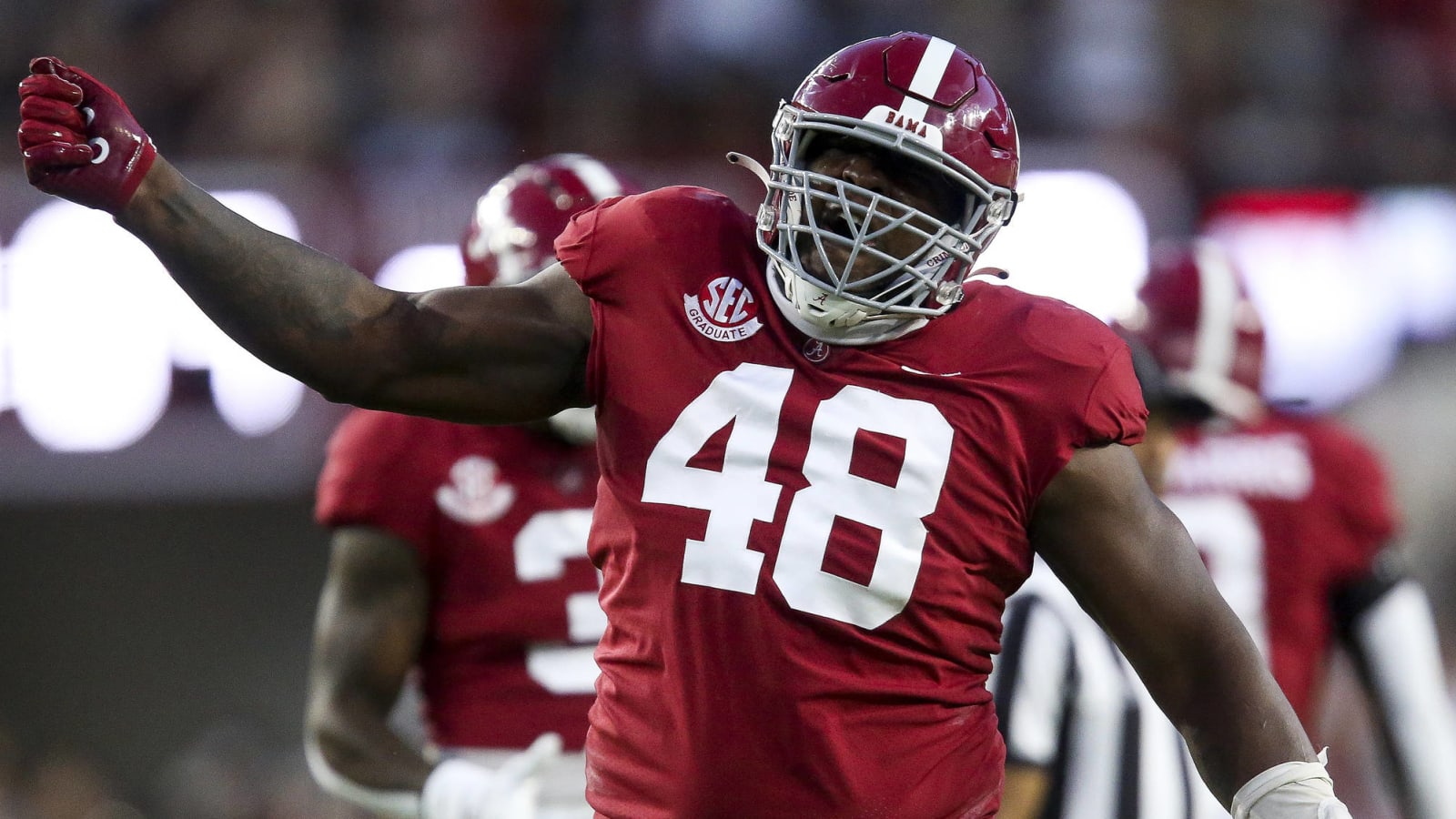 Alabama DL Phidarian Mathis declares for 2022 NFL Draft