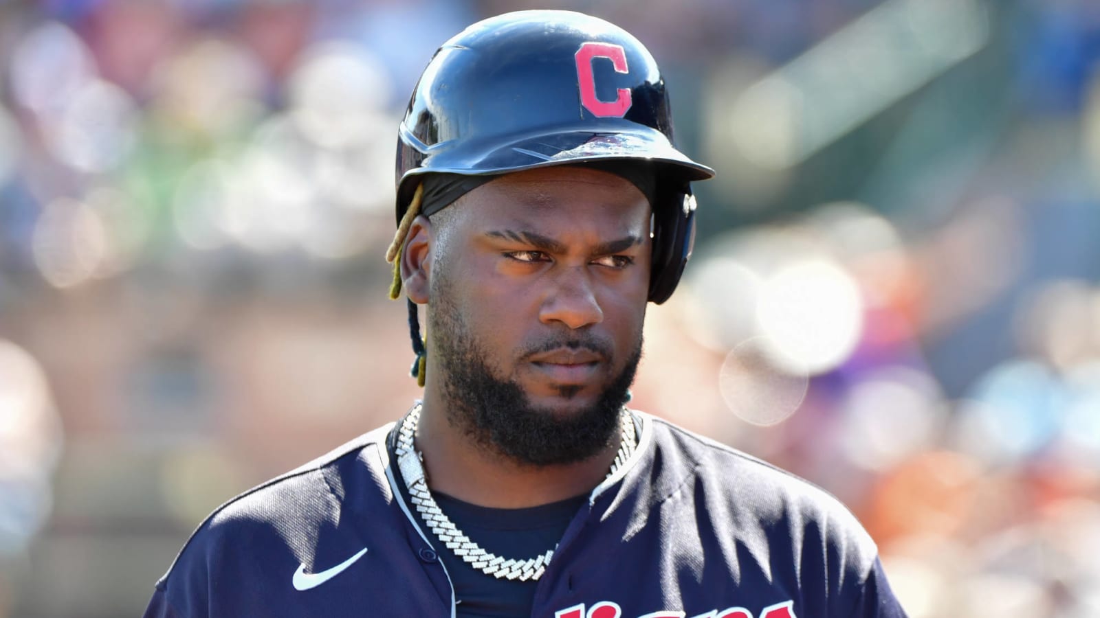 Indians welcome Franmil Reyes back to workouts after coronavirus testing 