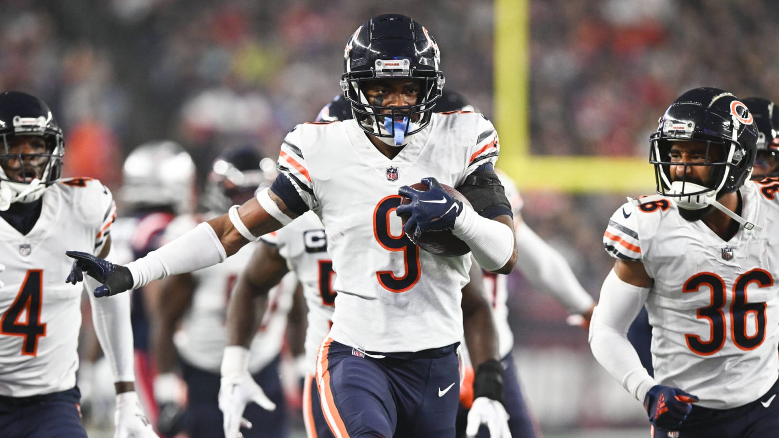 Bears' Jaquan Brisker says Fields is officiated differently than other QBs