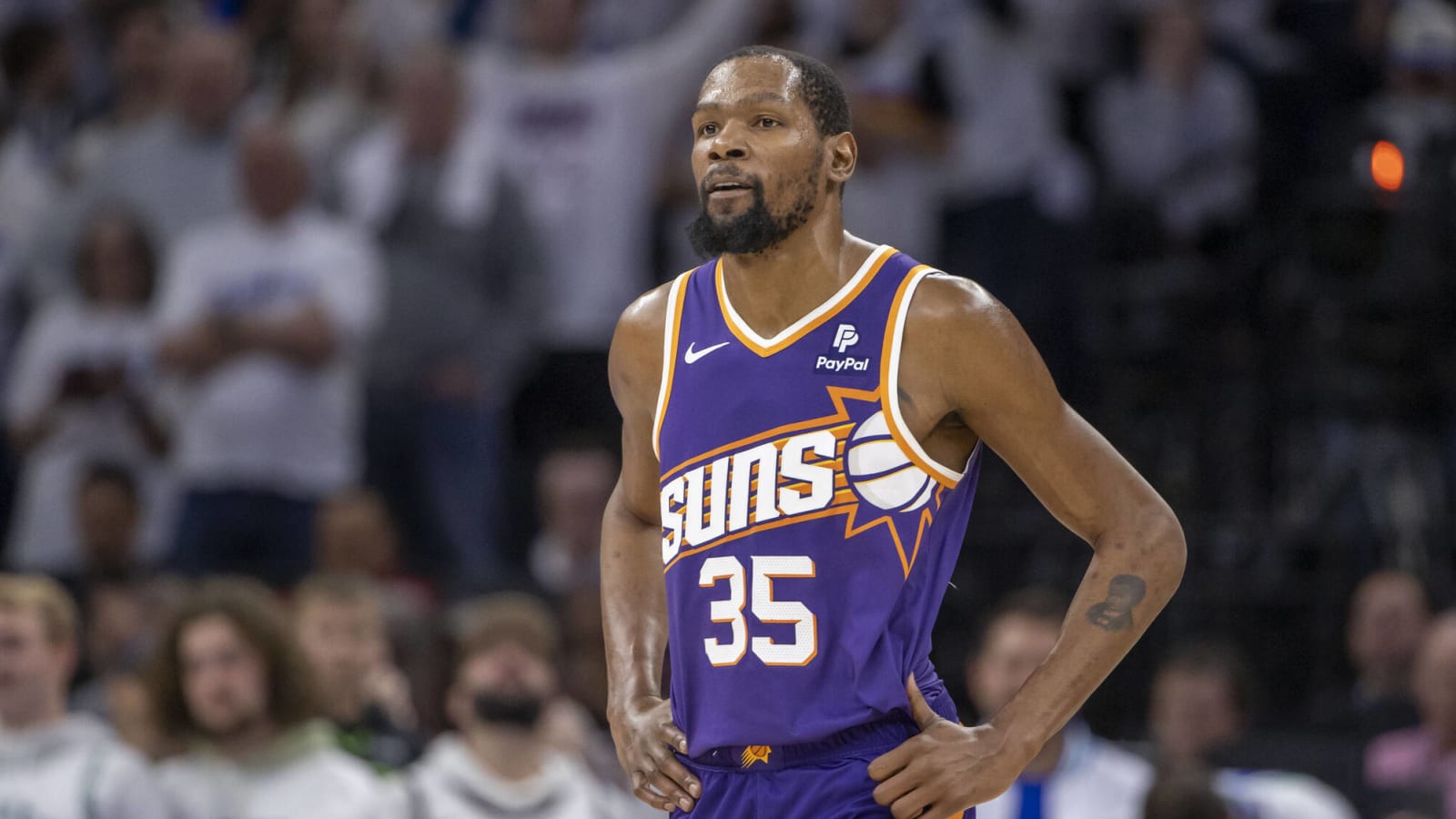 Kevin Durant sends plea to fans as Phoenix Suns face 0-2 hole to Minnesota Timberwolves