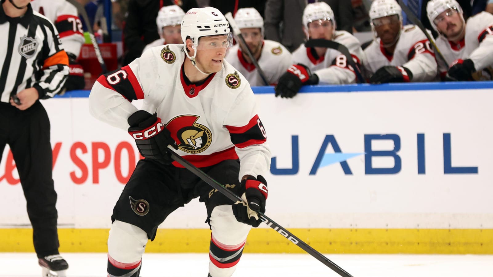 Capitals Acquire Jacob Chyrun in Trade from Senators
